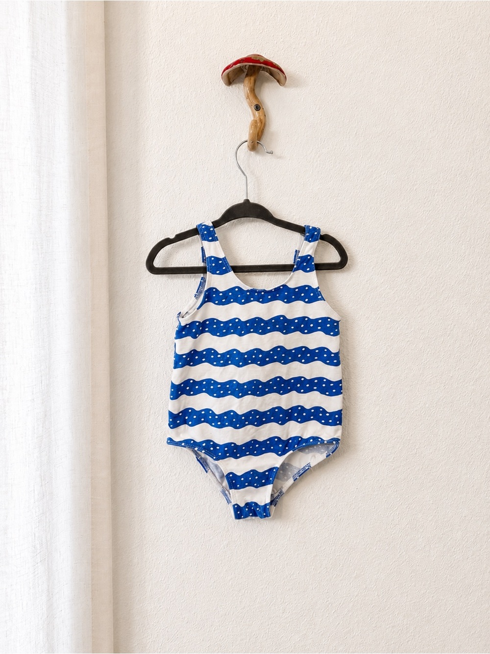 Vintage Sweet Potatoes Toddler Girls One-Piece Swimsuit – Size 5